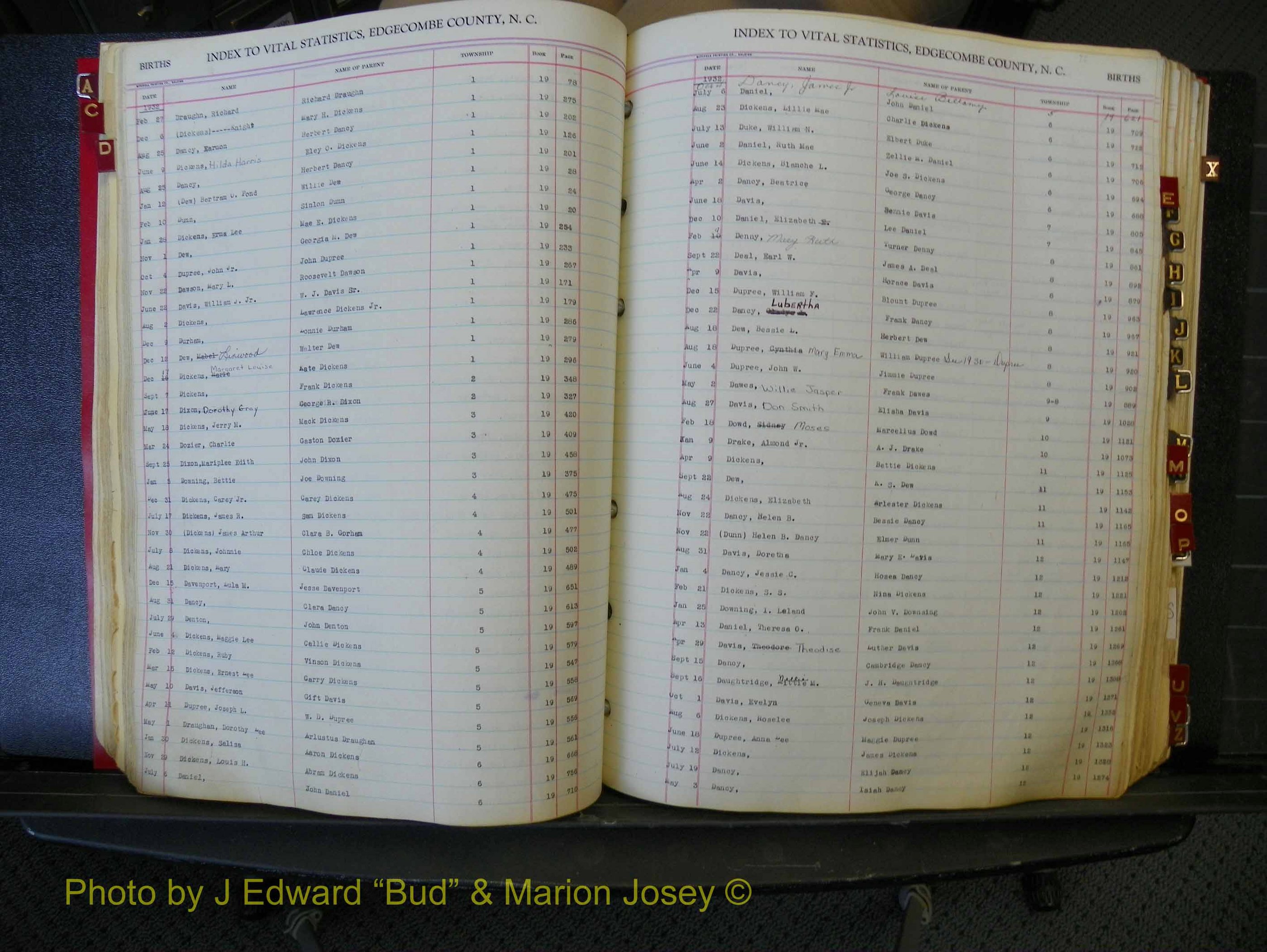 Edgecombe Births, A-Z, 1914-1933 (199).JPG