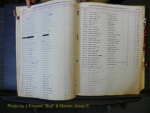 Edgecombe Births, A-Z, 1934-1949 (156).JPG