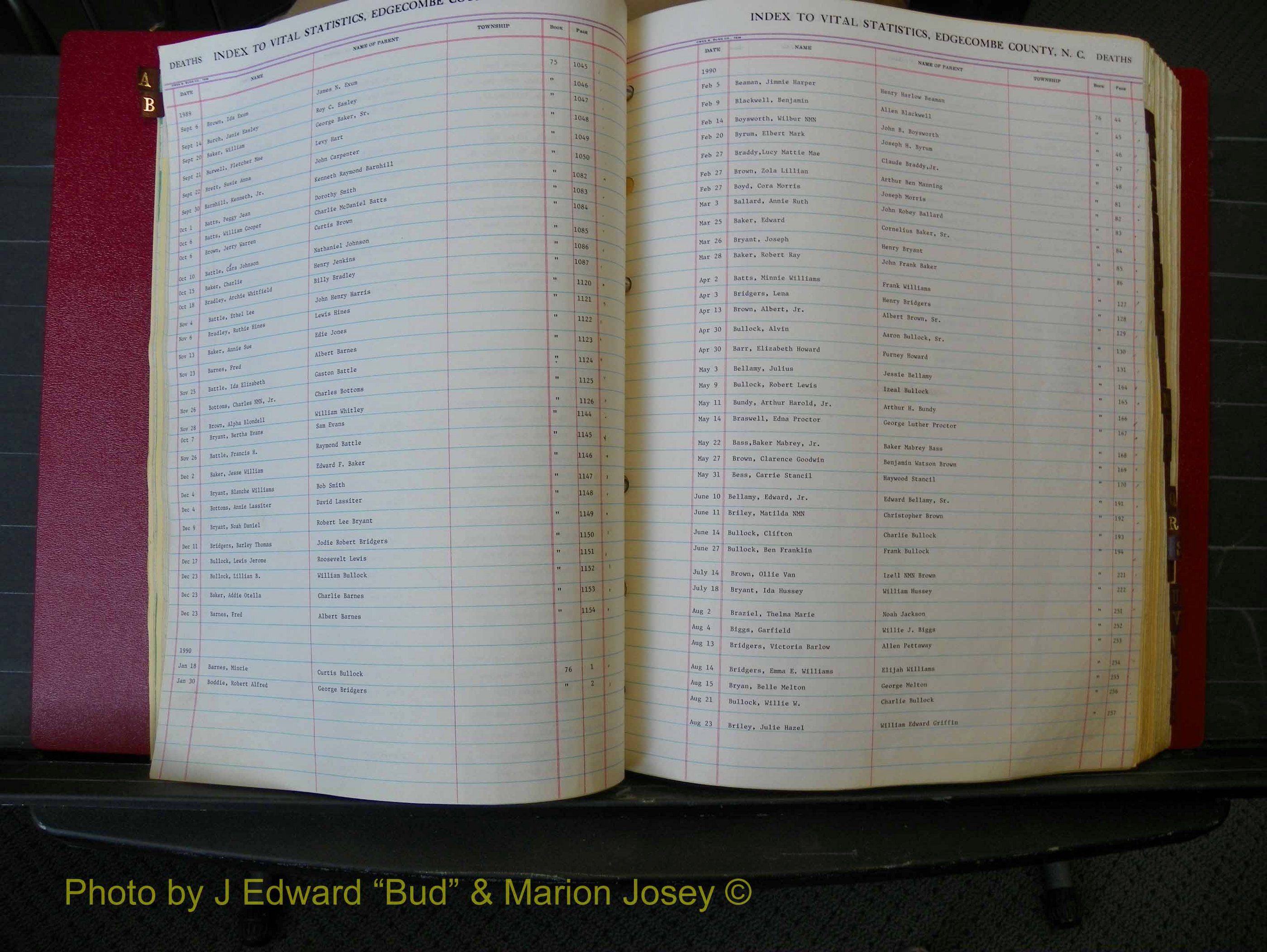 Edgecombe Deaths, A-Z, 1973-1990 (117).JPG