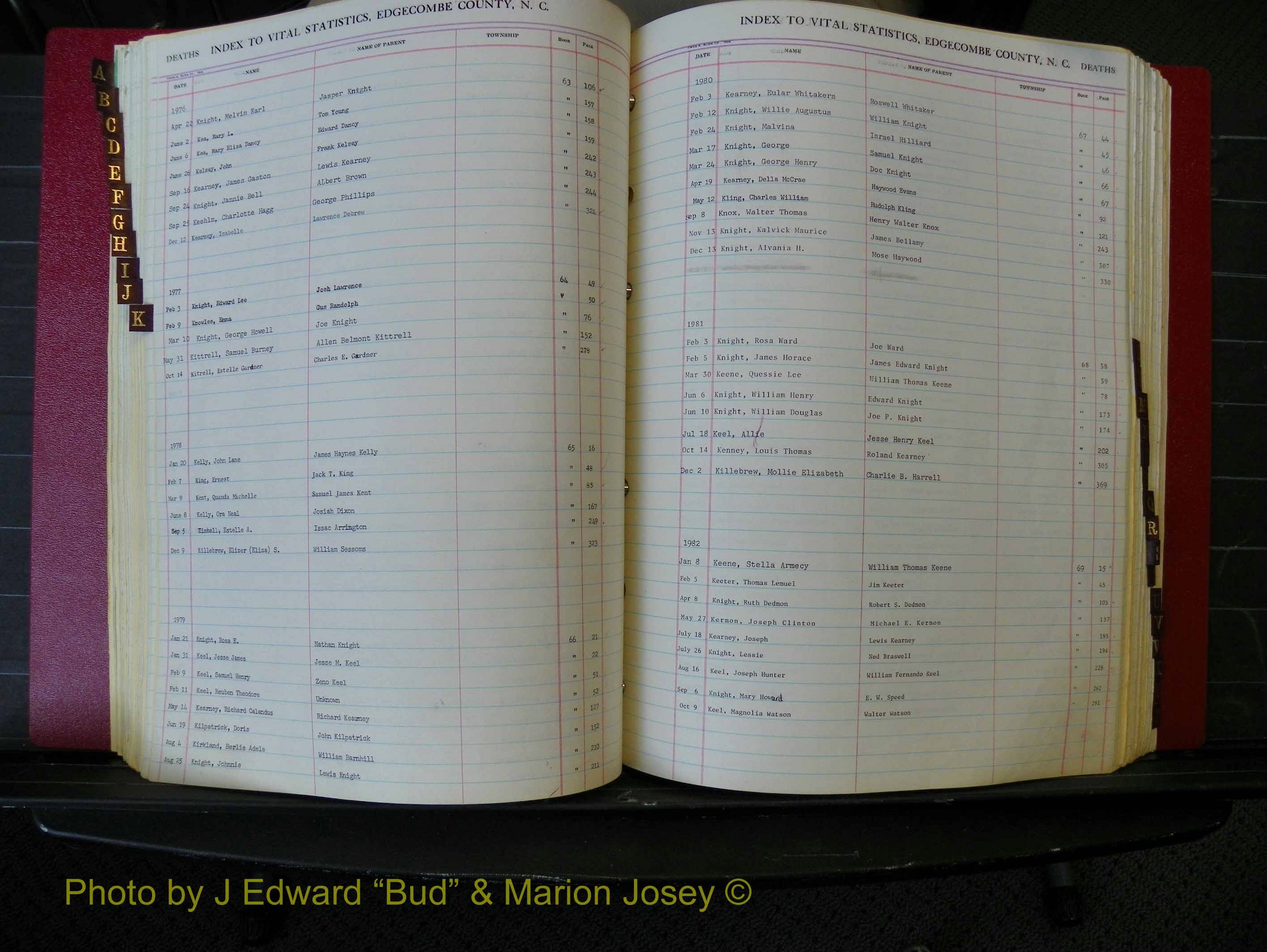 Edgecombe Deaths, A-Z, 1973-1990 (165).JPG