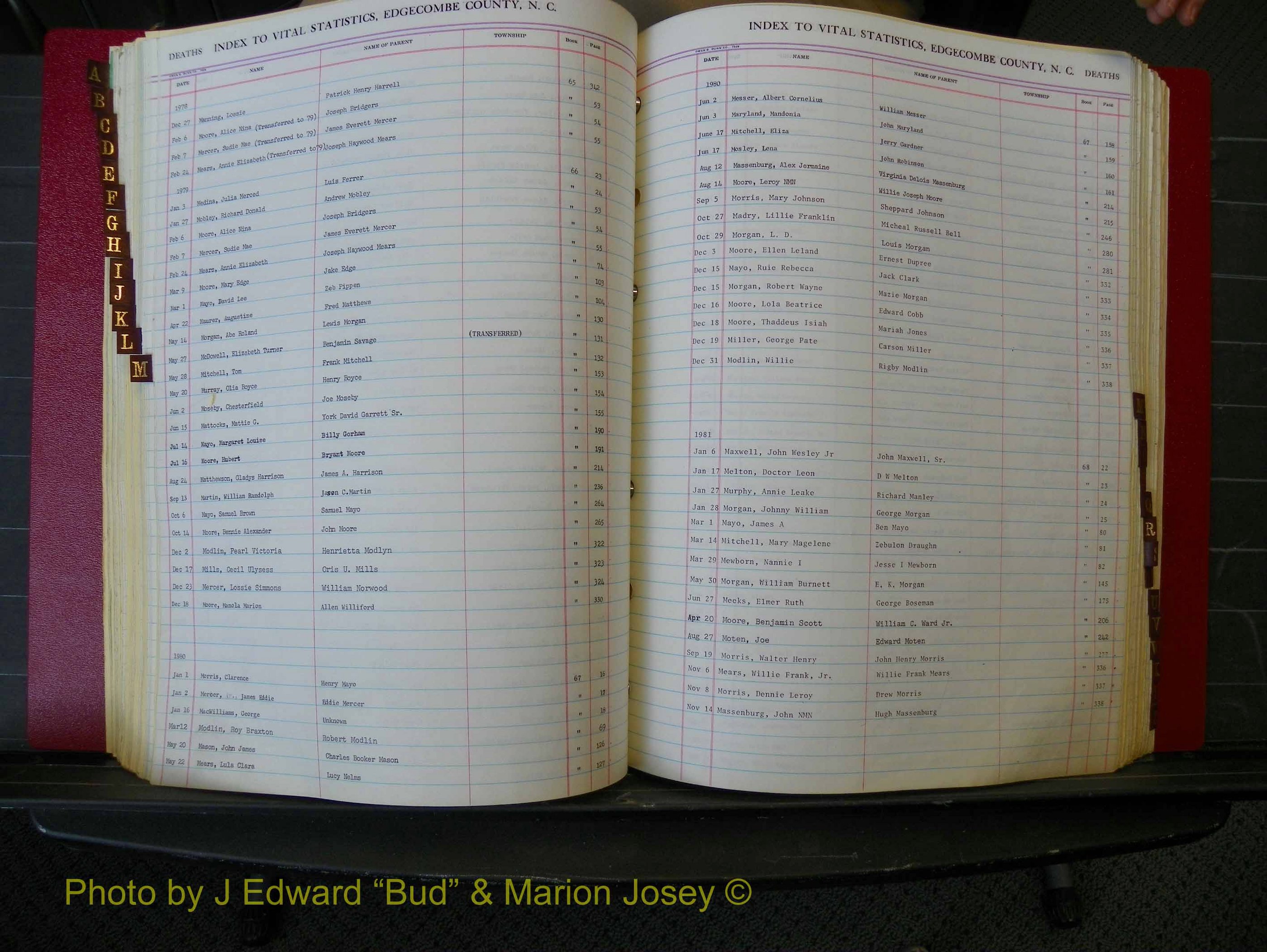 Edgecombe Deaths, A-Z, 1973-1990 (176).JPG