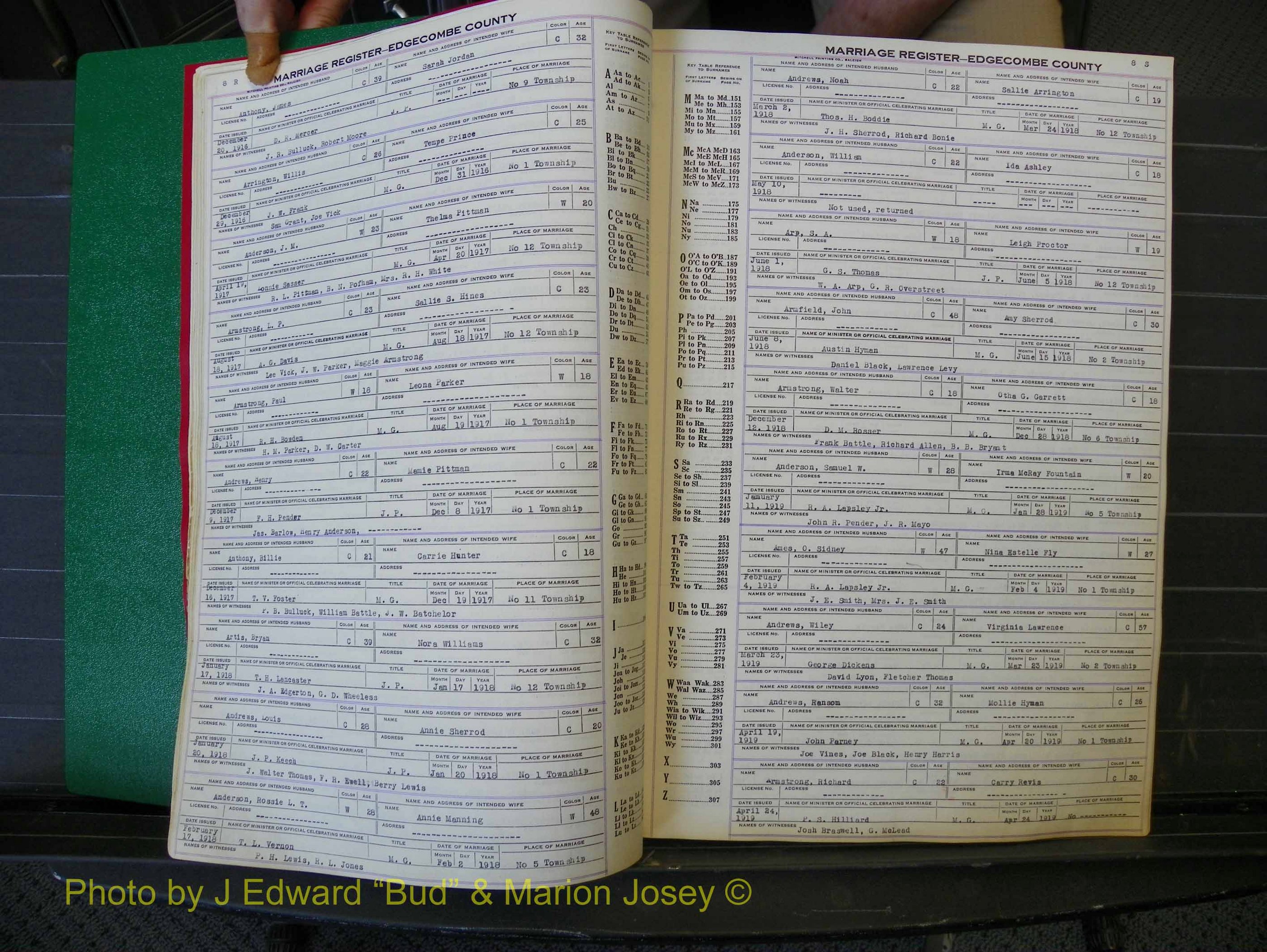 Edgecombe Marriages, A-E, 1867-1937 (124).JPG