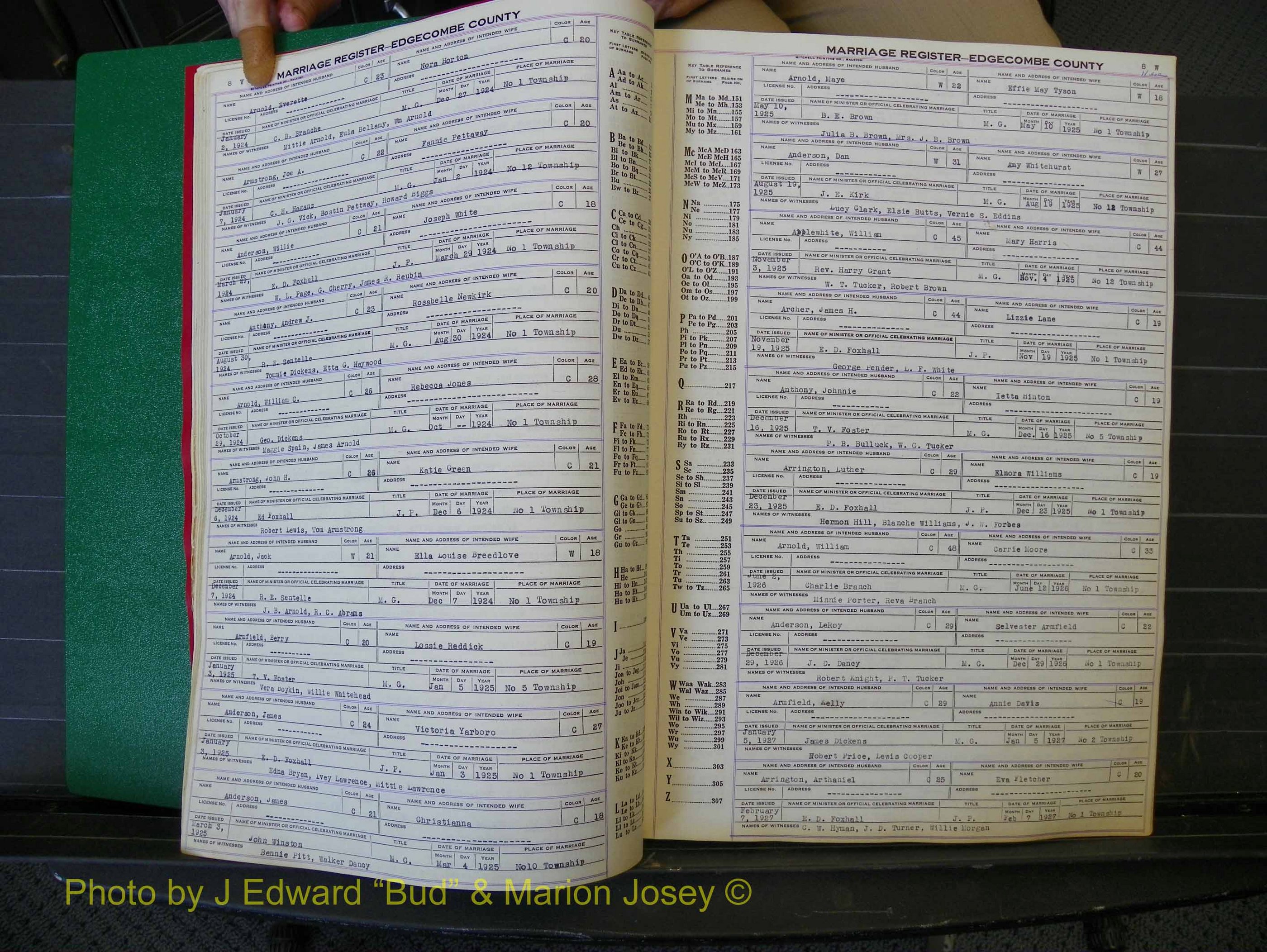 Edgecombe Marriages, A-E, 1867-1937 (126).JPG