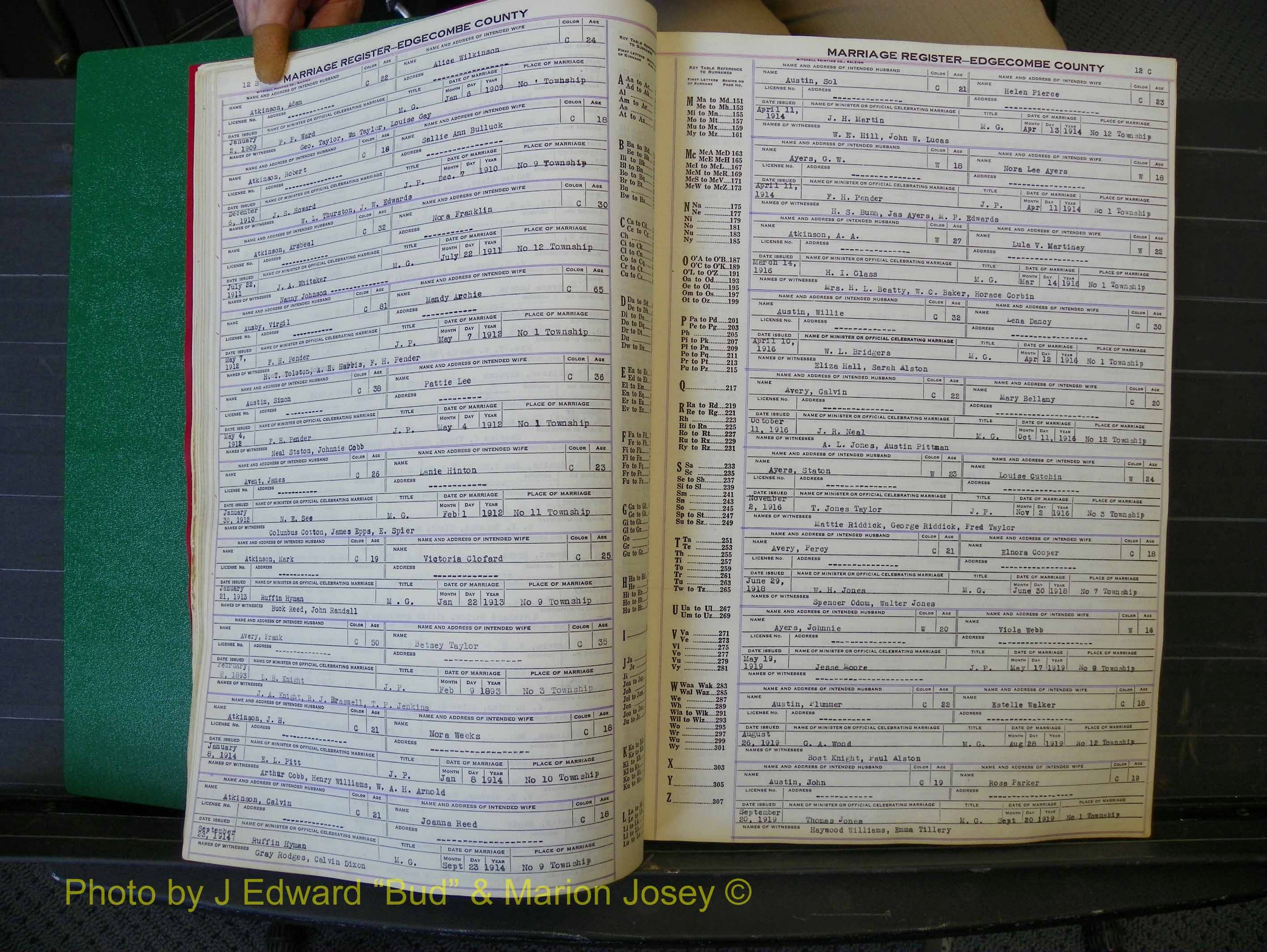 Edgecombe Marriages, A-E, 1867-1937 (133).JPG