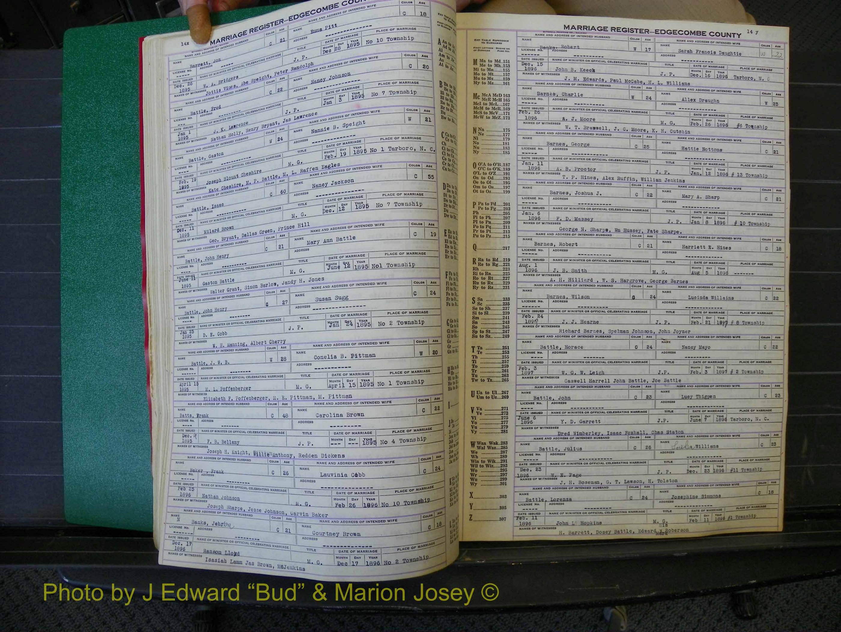 Edgecombe Marriages, A-E, 1867-1937 (149).JPG