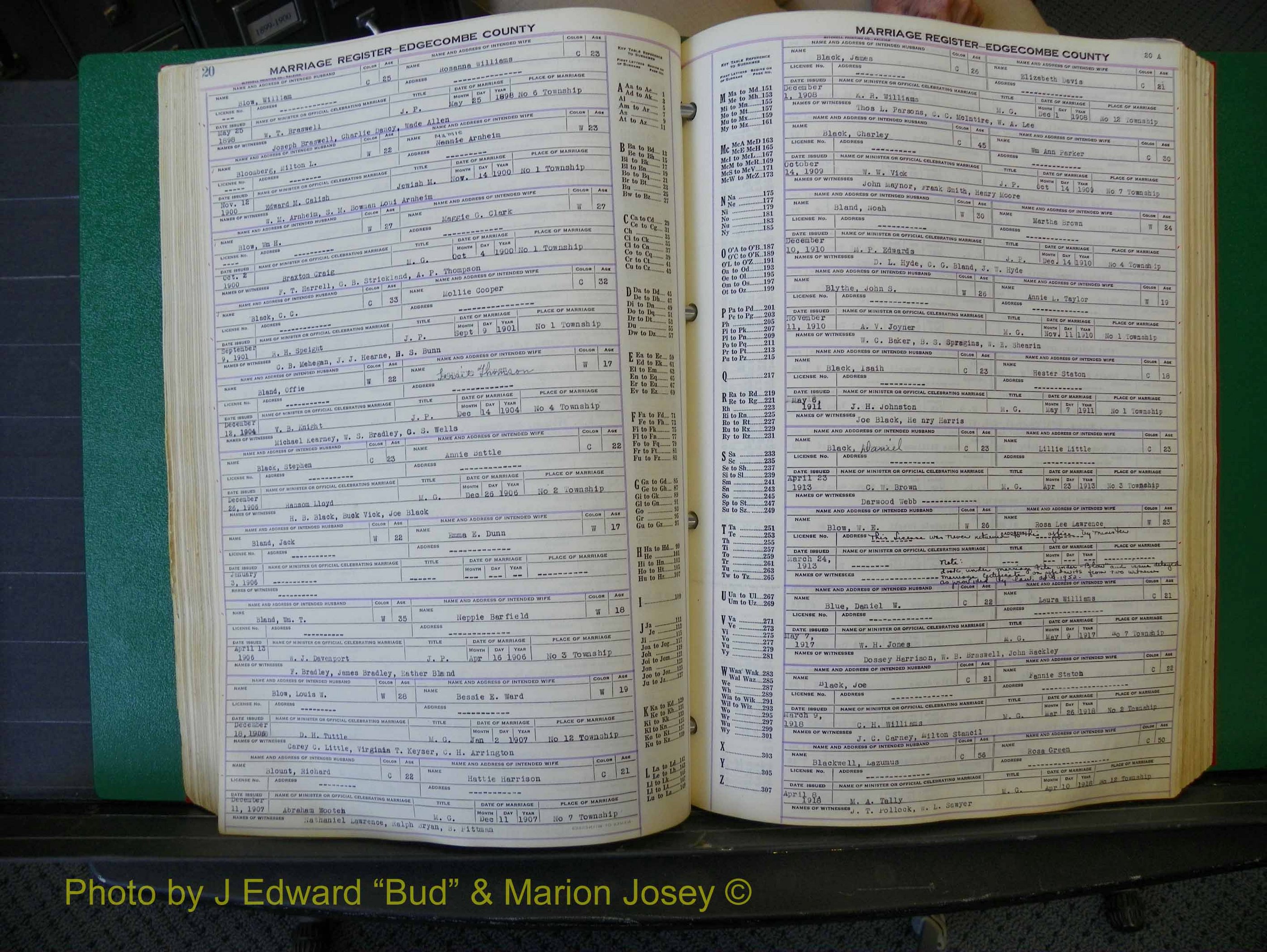 Edgecombe Marriages, A-E, 1867-1937 (201).JPG