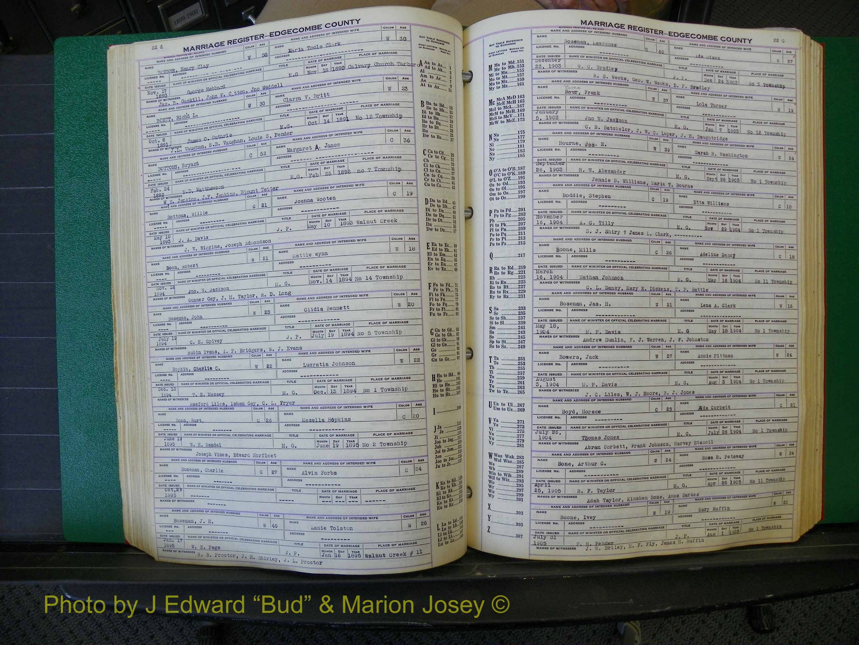 Edgecombe Marriages, A-E, 1867-1937 (208).JPG