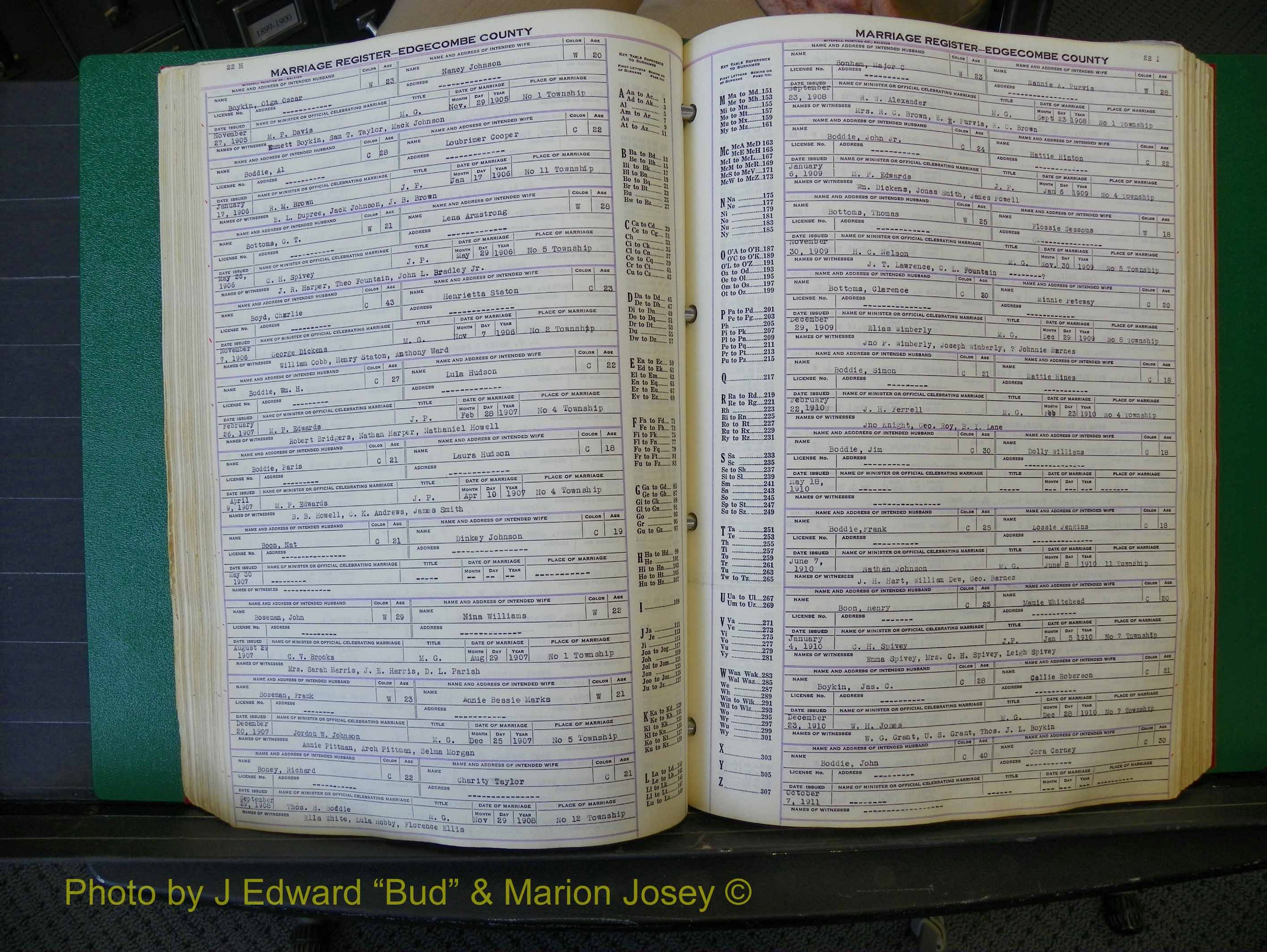 Edgecombe Marriages, A-E, 1867-1937 (209).JPG