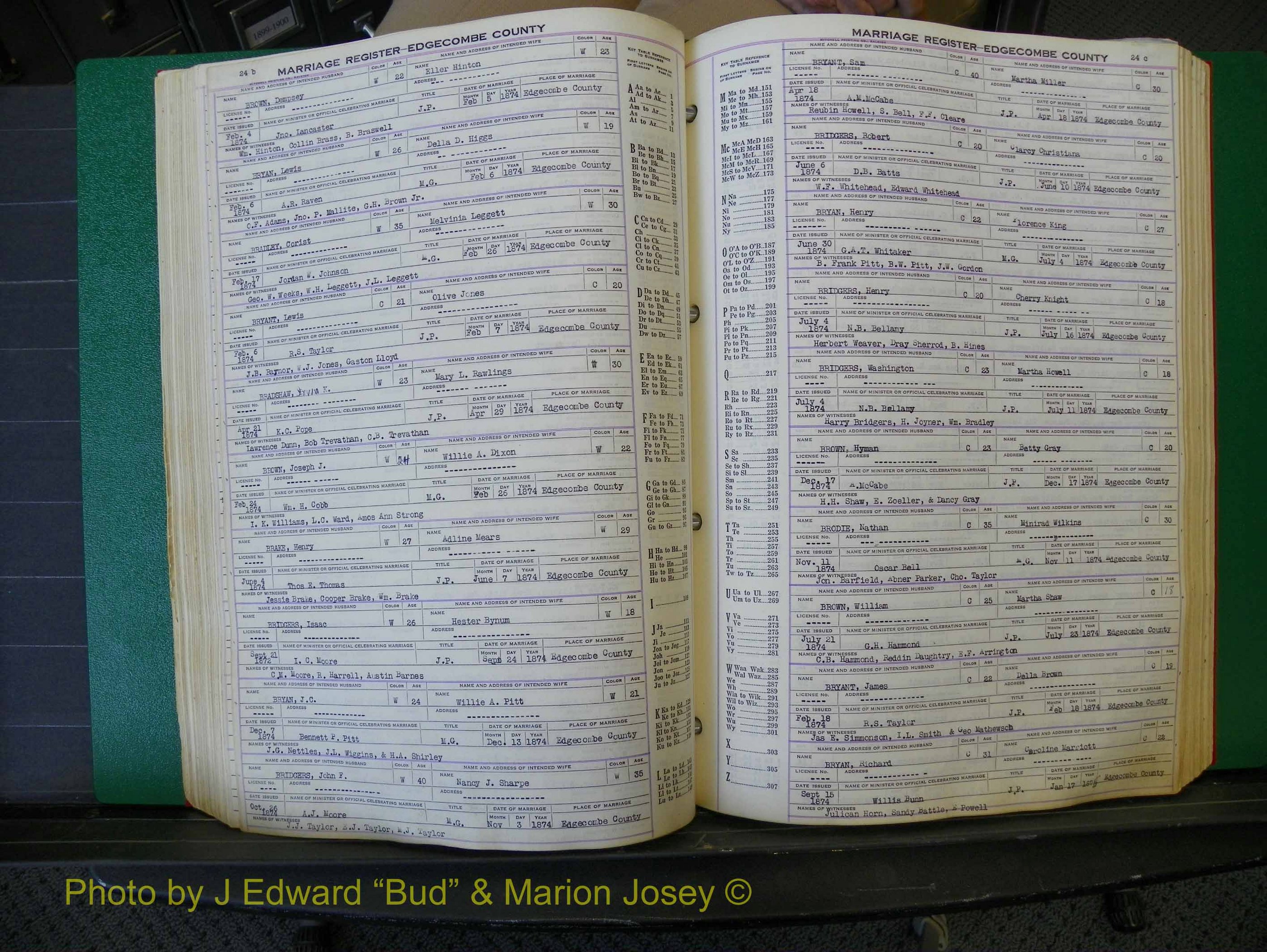 Edgecombe Marriages, A-E, 1867-1937 (216).JPG