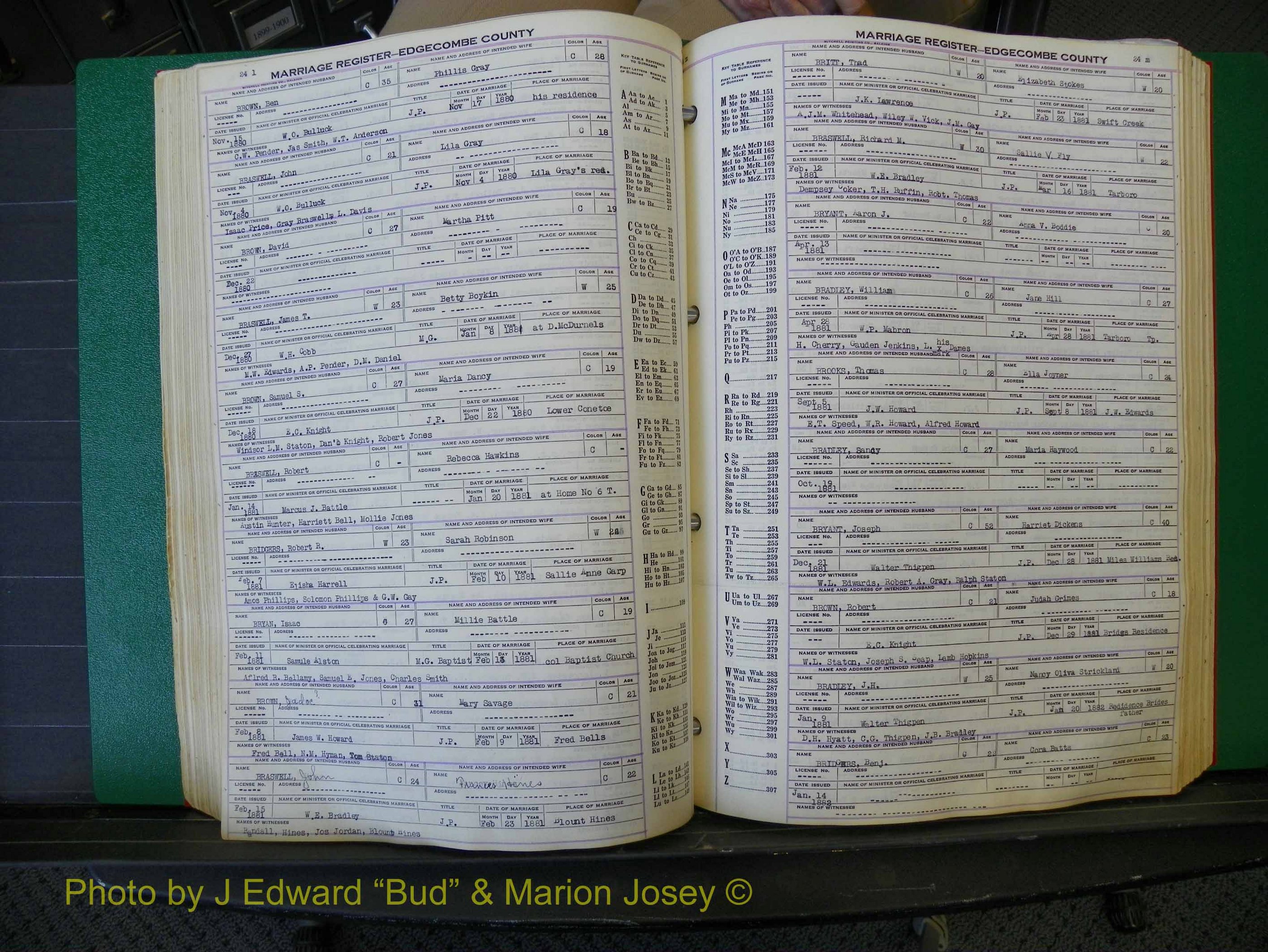 Edgecombe Marriages, A-E, 1867-1937 (221).JPG