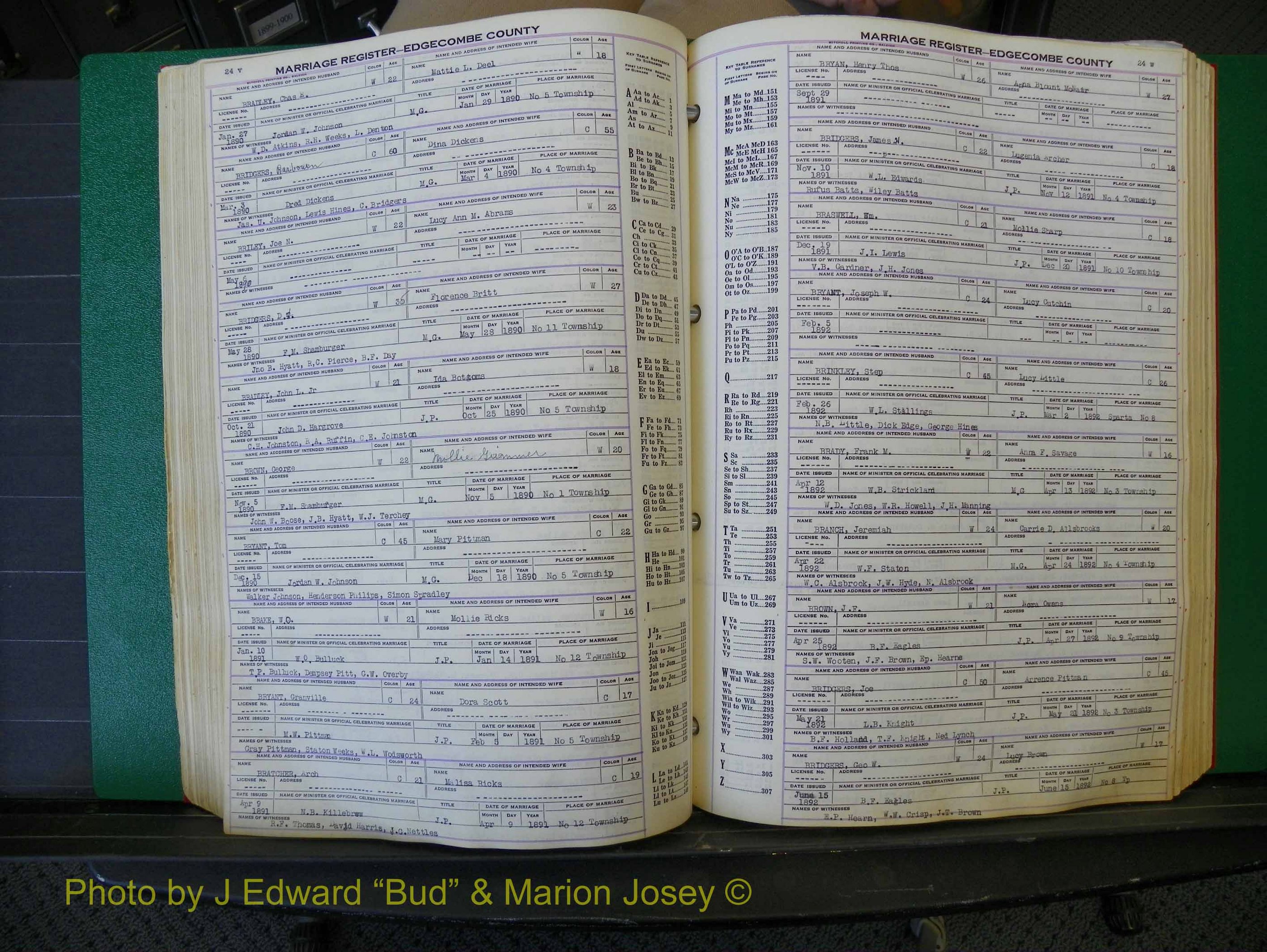 Edgecombe Marriages, A-E, 1867-1937 (226).JPG