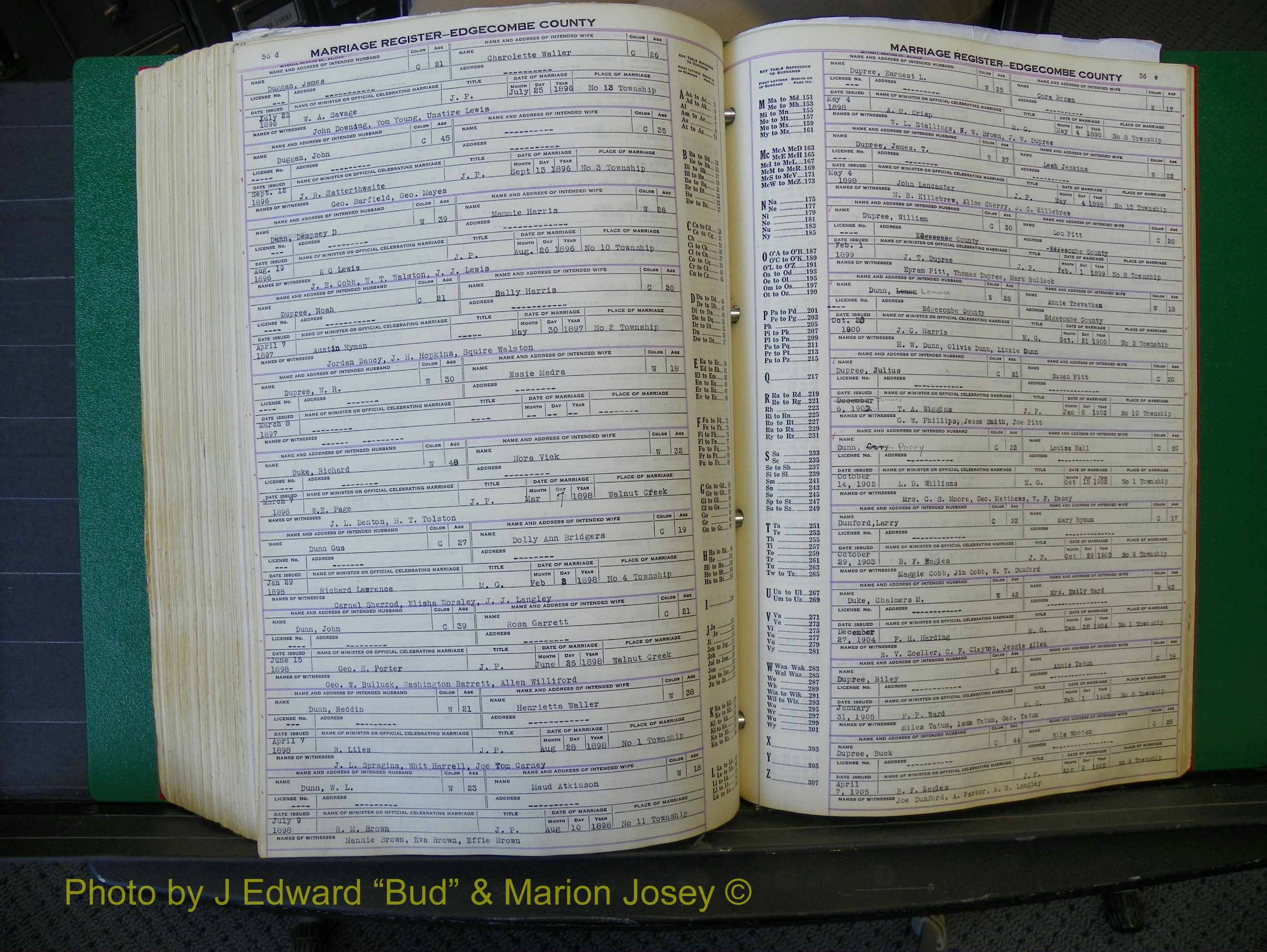 Edgecombe Marriages, A-E, 1867-1937 (423).JPG