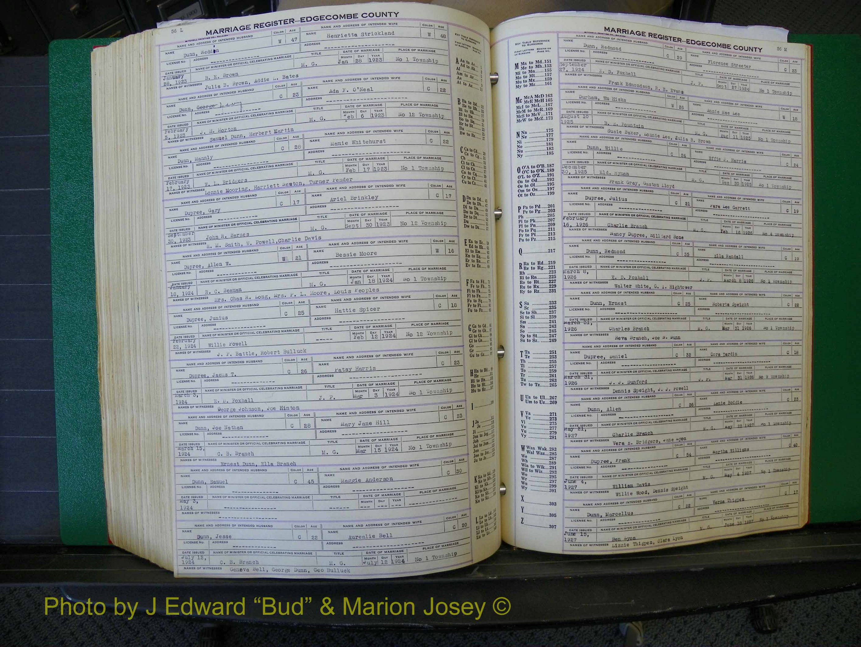 Edgecombe Marriages, A-E, 1867-1937 (428).JPG