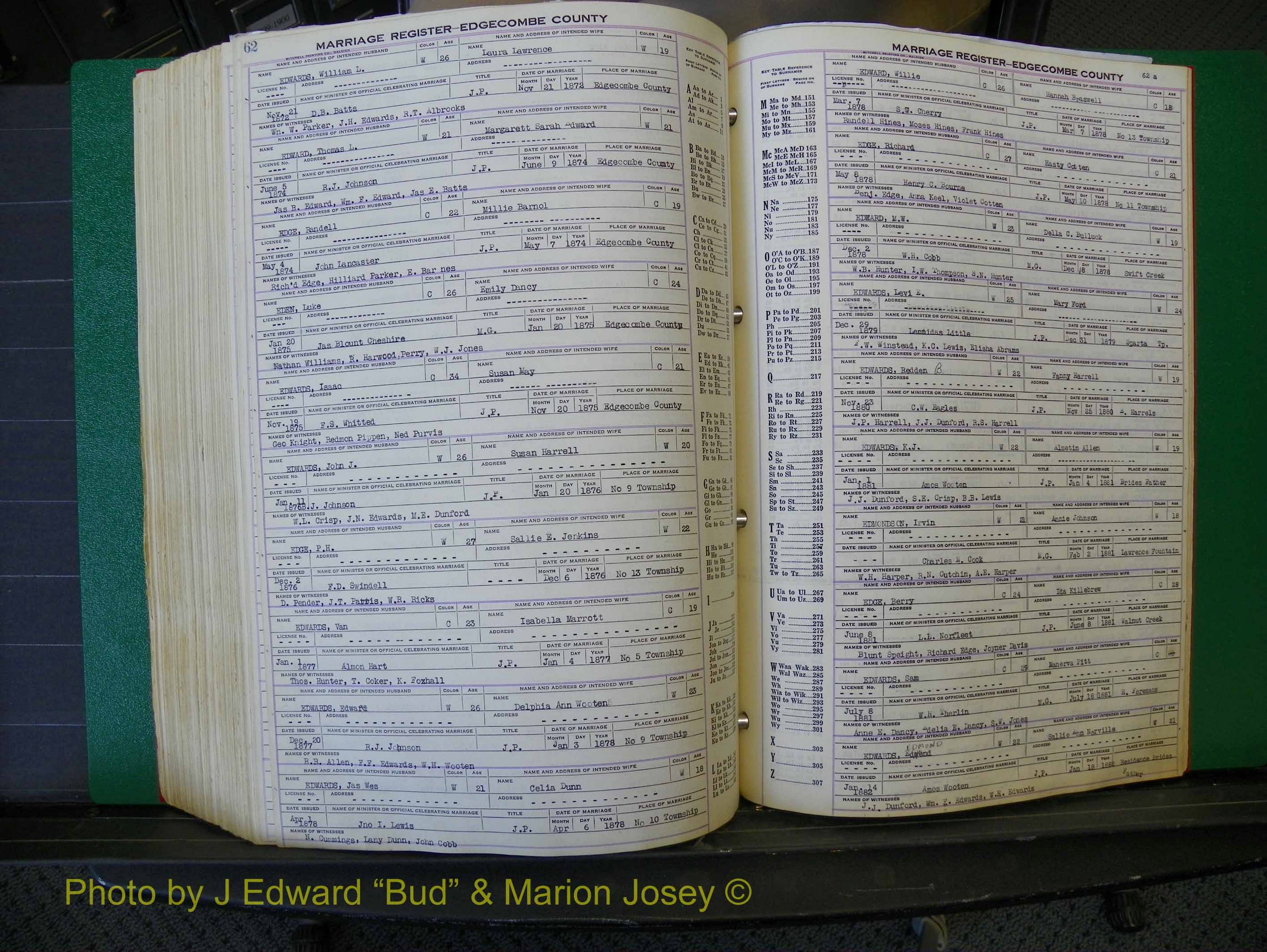 Edgecombe Marriages, A-E, 1867-1937 (436).JPG