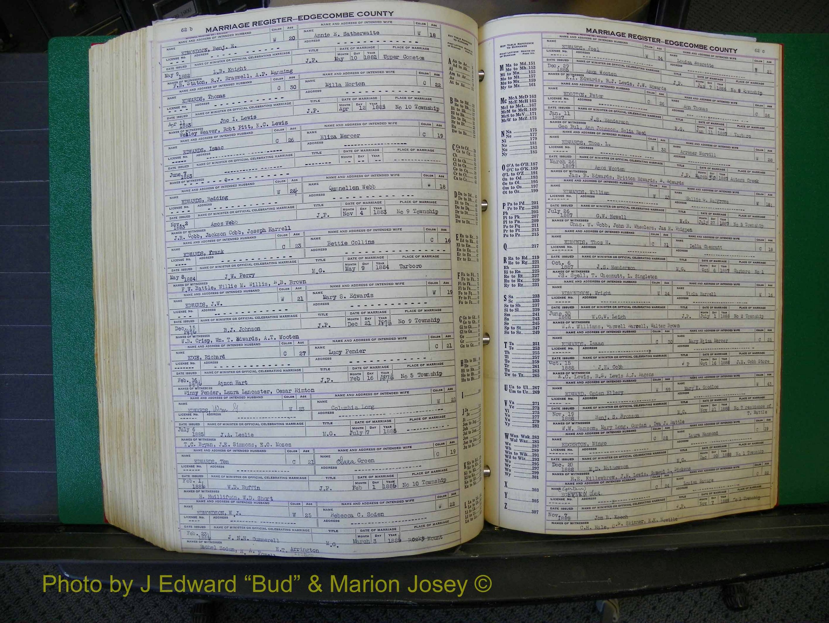 Edgecombe Marriages, A-E, 1867-1937 (437).JPG