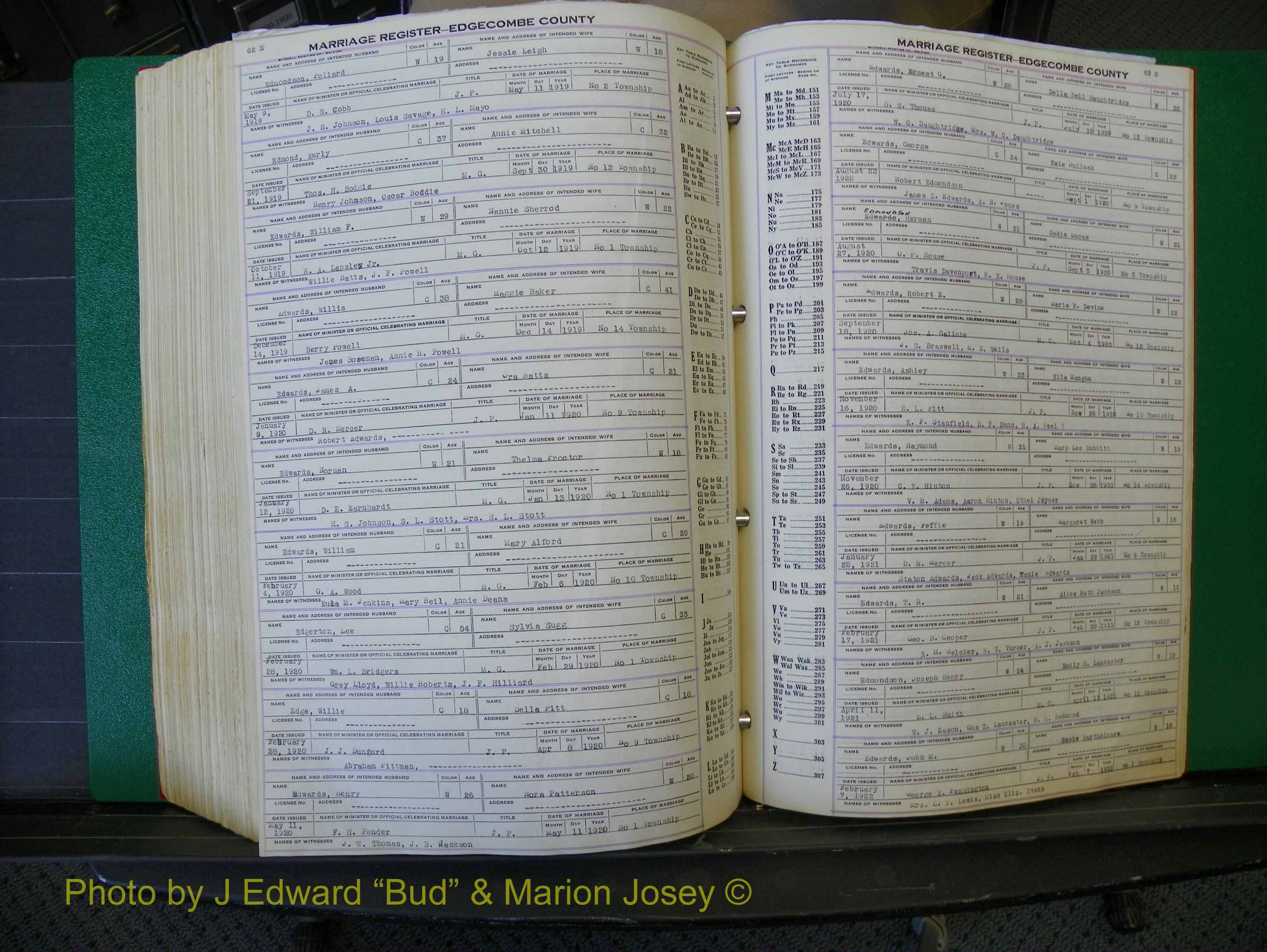 Edgecombe Marriages, A-E, 1867-1937 (443).JPG