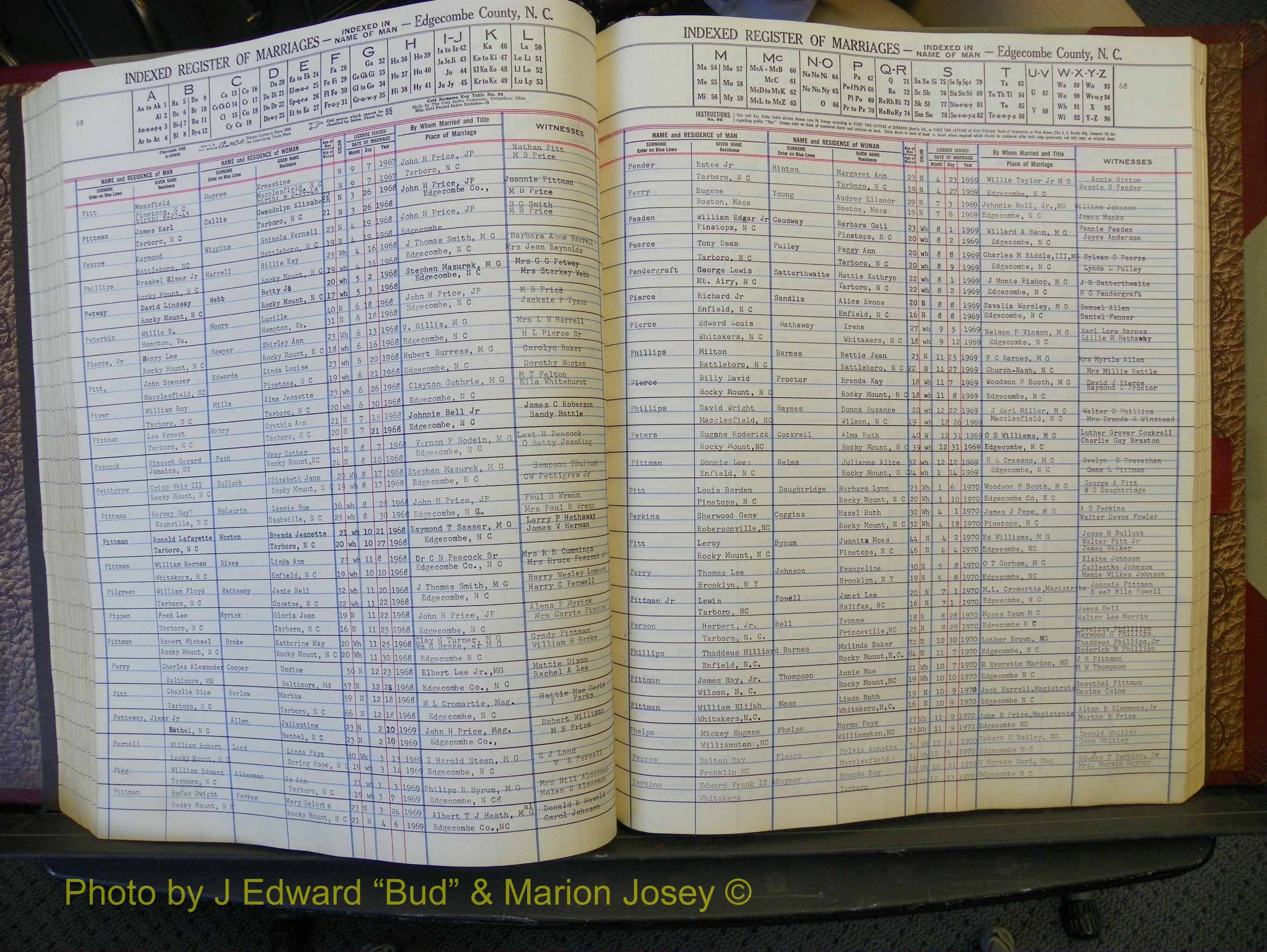 Edgecombe Marriages, A-Z, 1956-1972 (237).JPG
