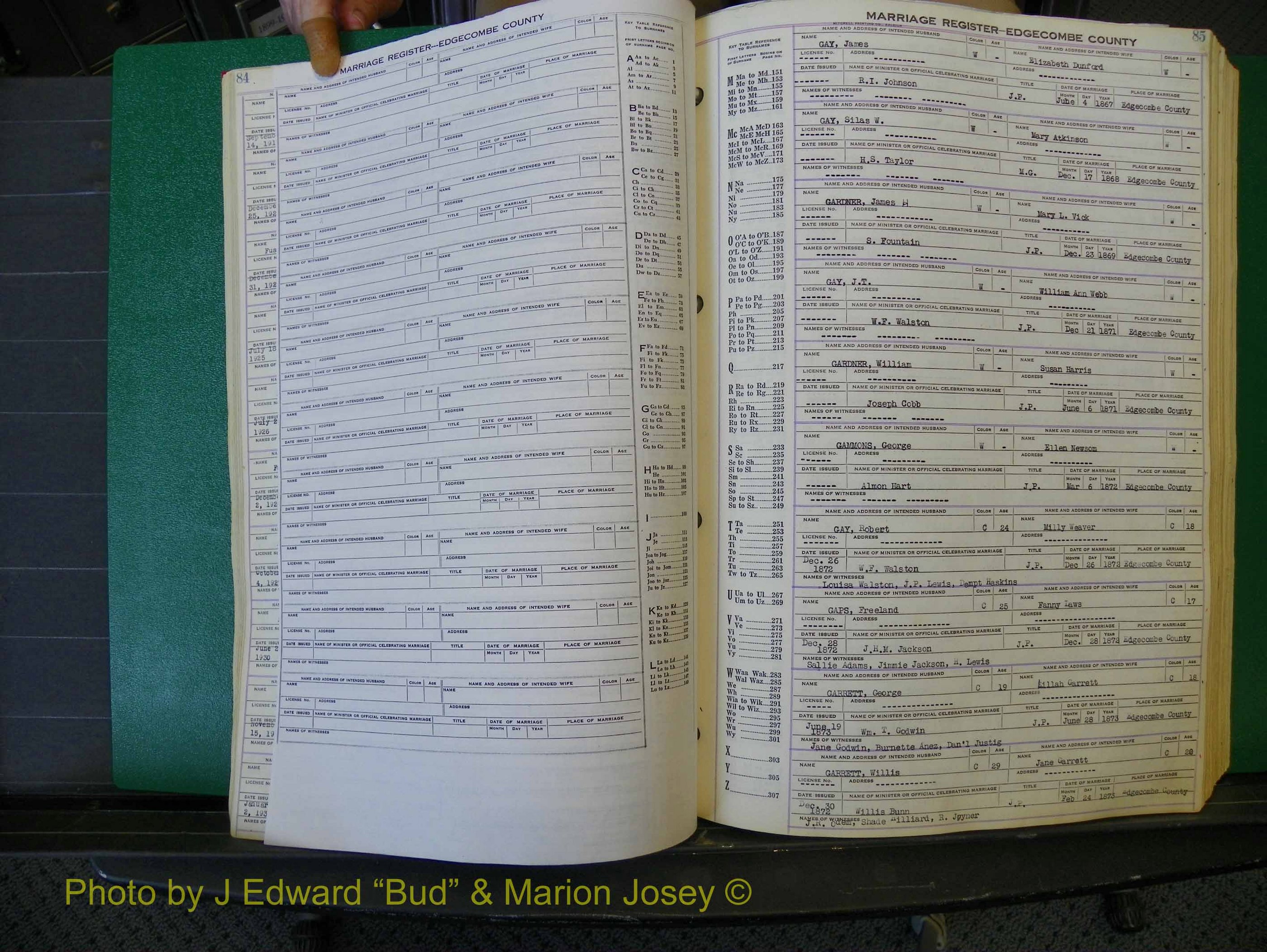 Edgecombe Marriages, F-O, 1867-1937 (132).JPG