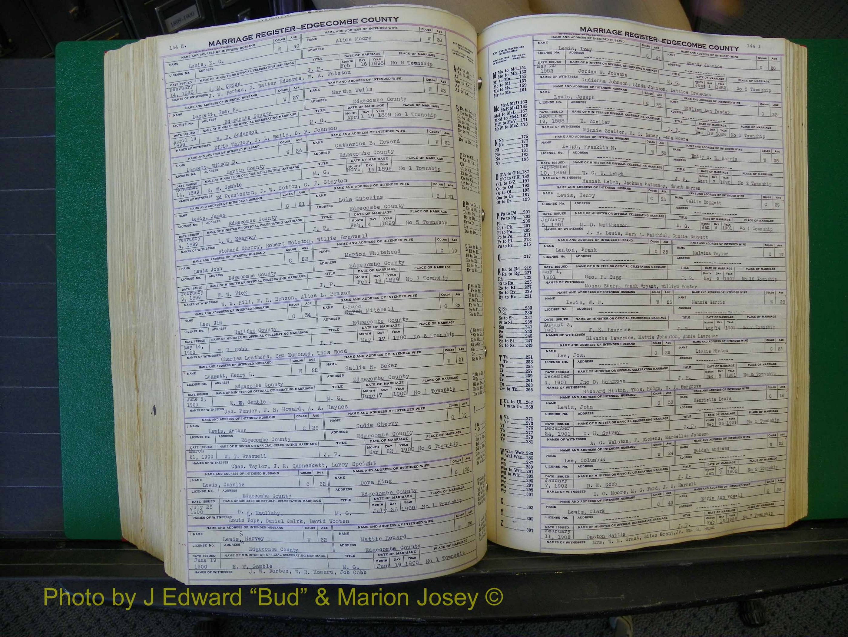 Edgecombe Marriages, F-O, 1867-1937 (406).JPG