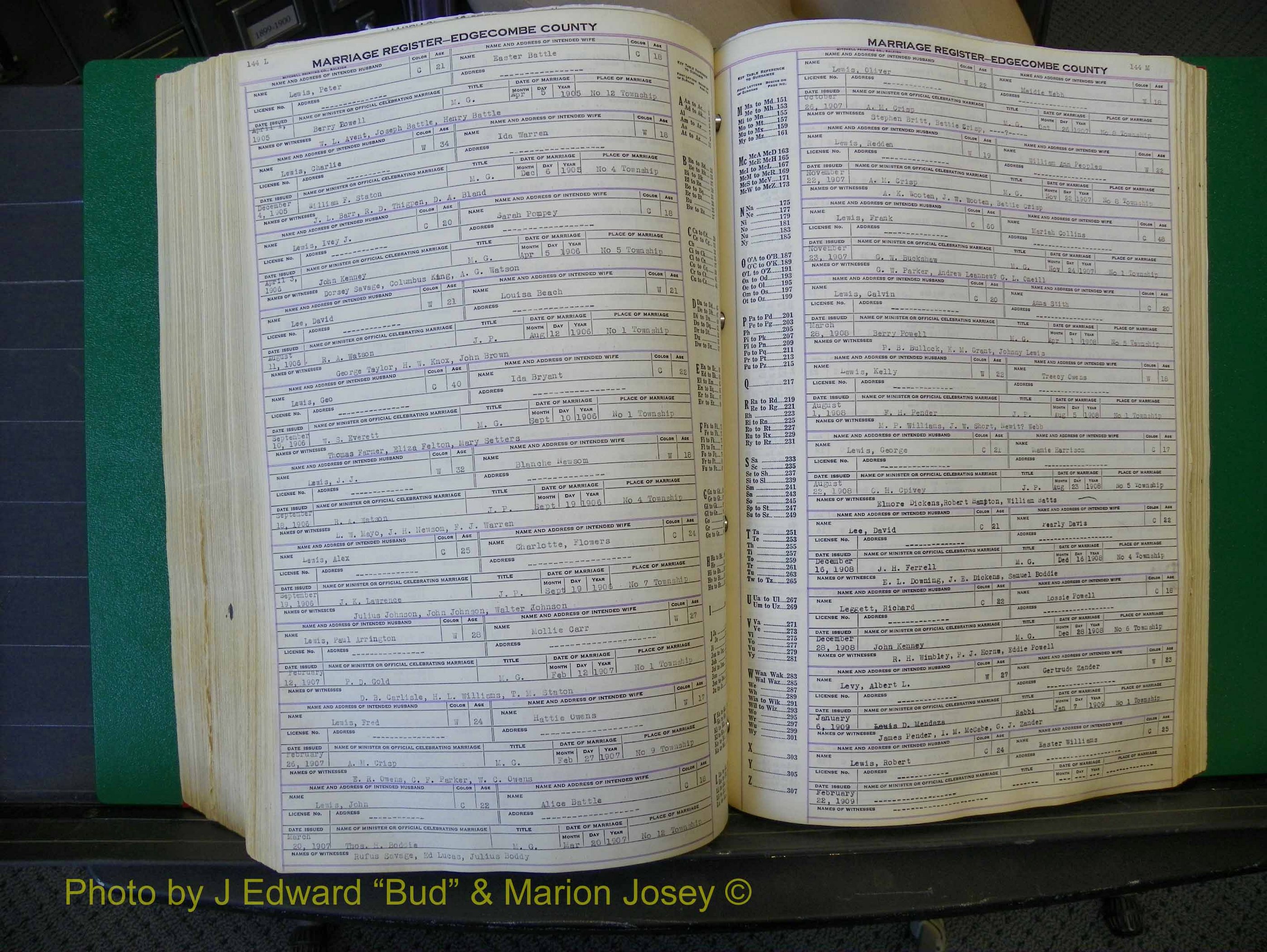 Edgecombe Marriages, F-O, 1867-1937 (408).JPG