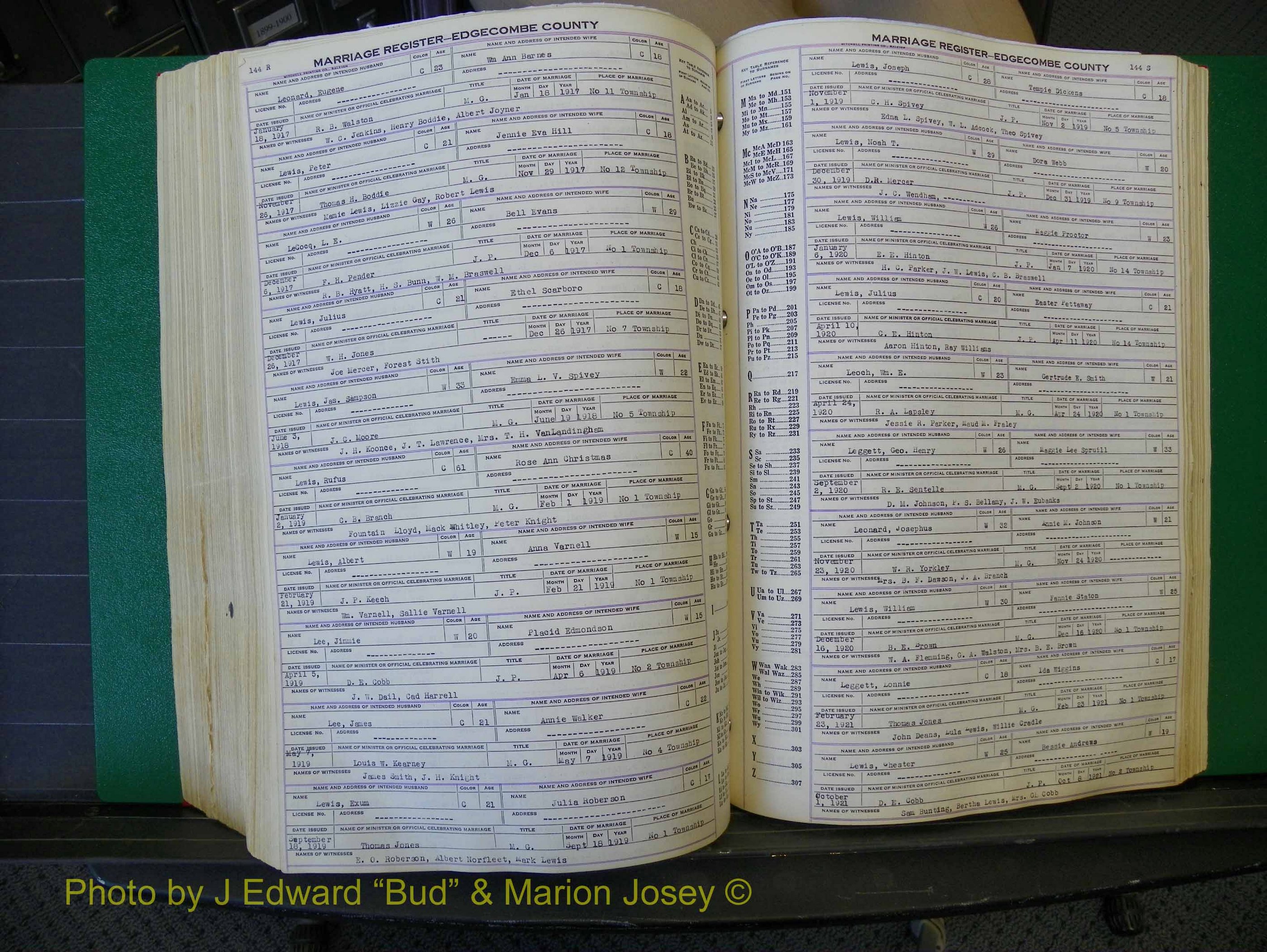 Edgecombe Marriages, F-O, 1867-1937 (411).JPG