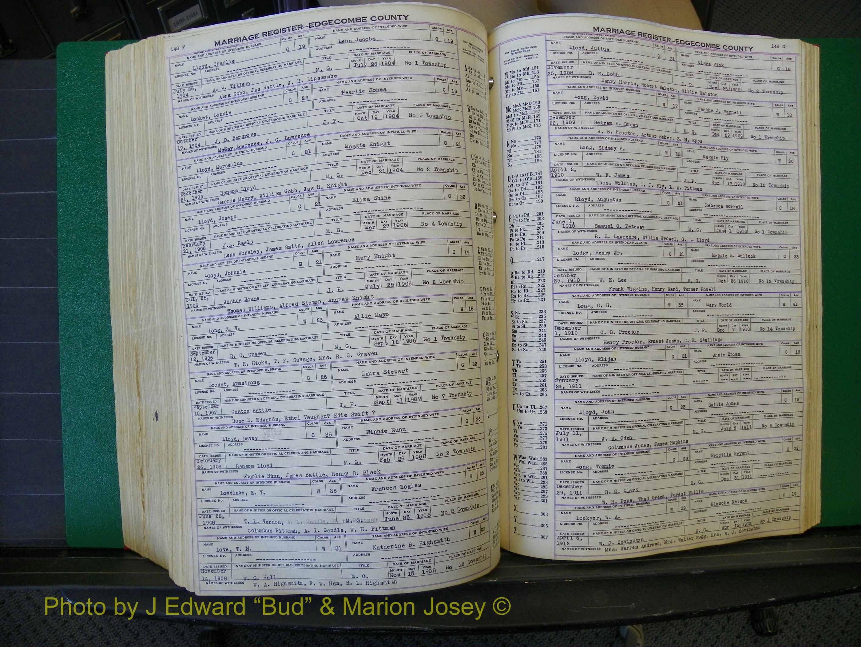 Edgecombe Marriages, F-O, 1867-1937 (427).JPG