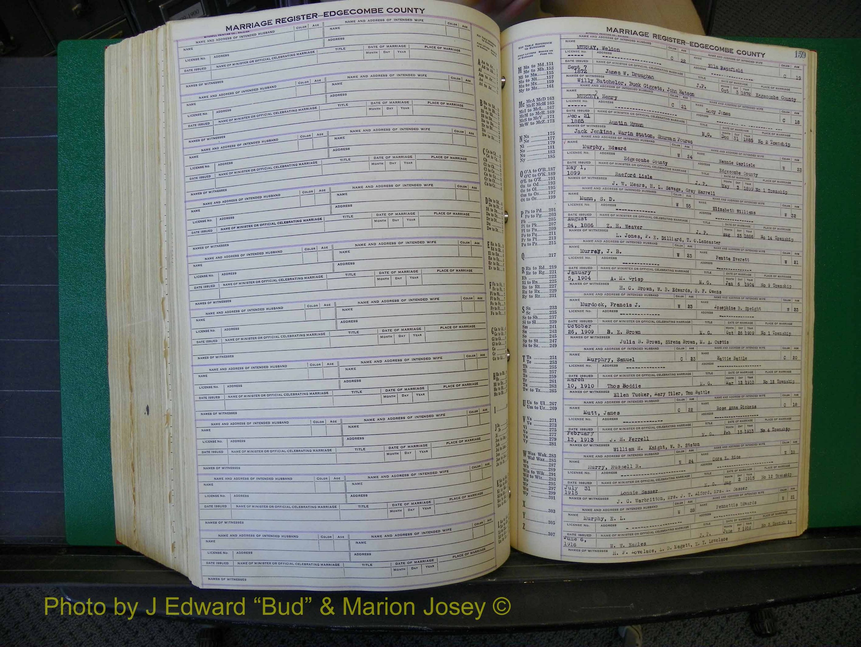 Edgecombe Marriages, F-O, 1867-1937 (494).JPG