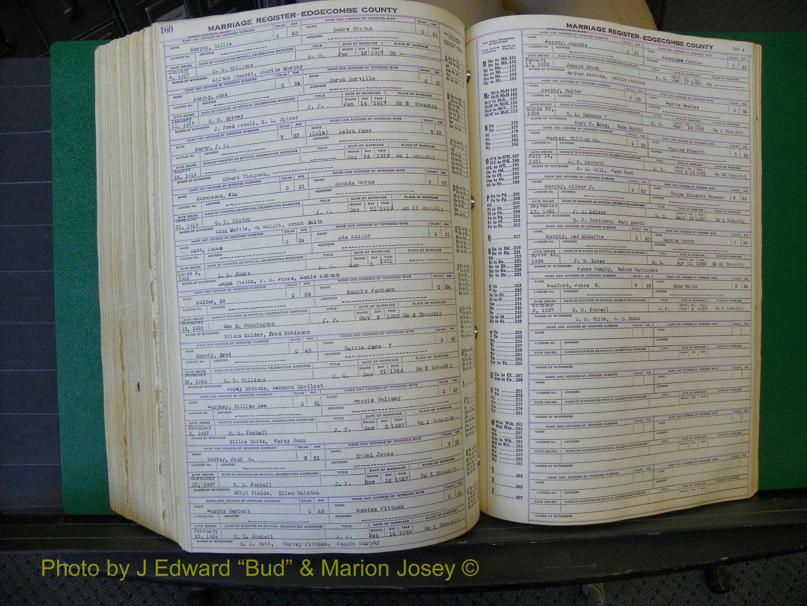 Edgecombe Marriages, F-O, 1867-1937 (495).JPG
