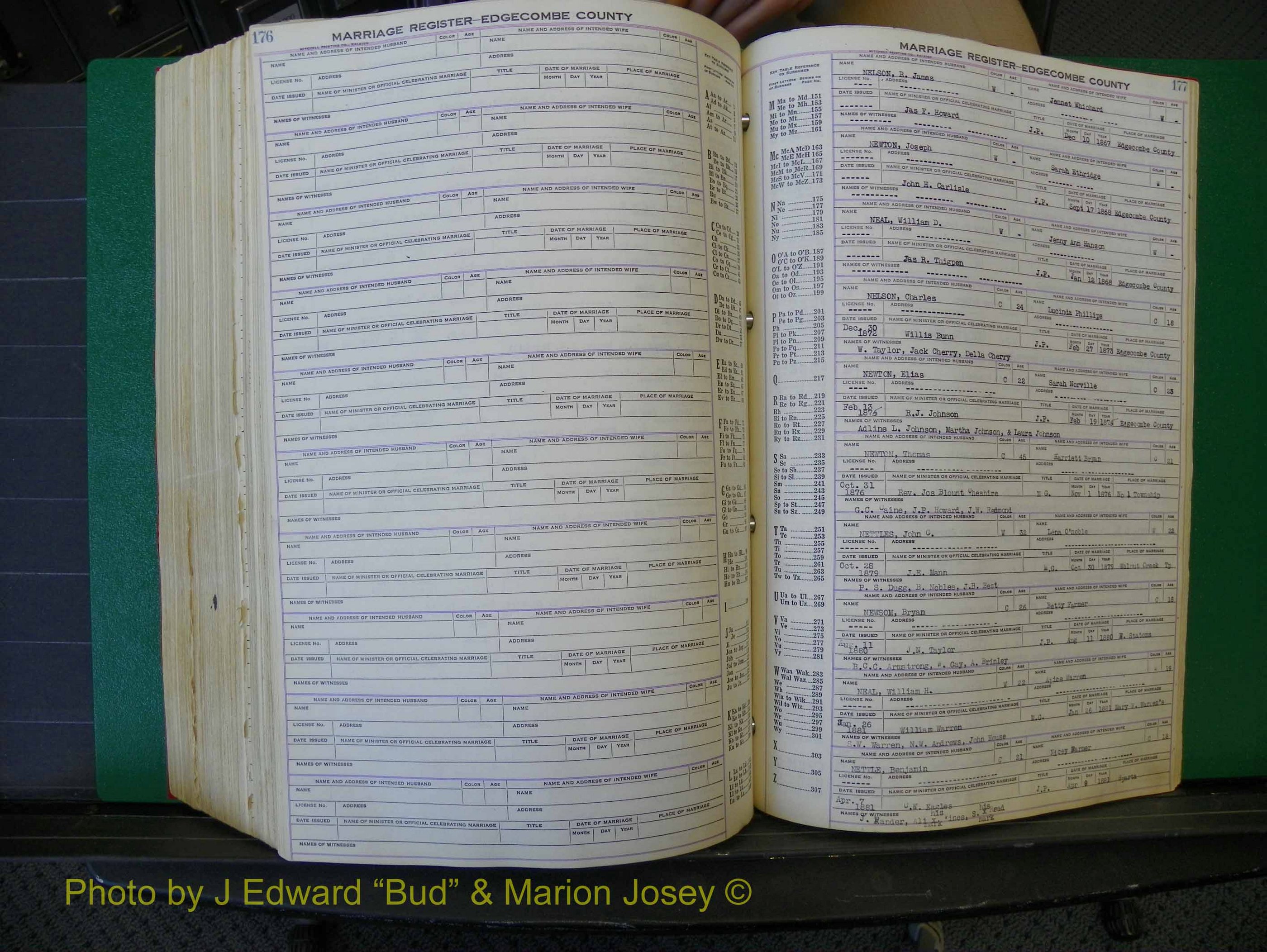 Edgecombe Marriages, F-O, 1867-1937 (511).JPG