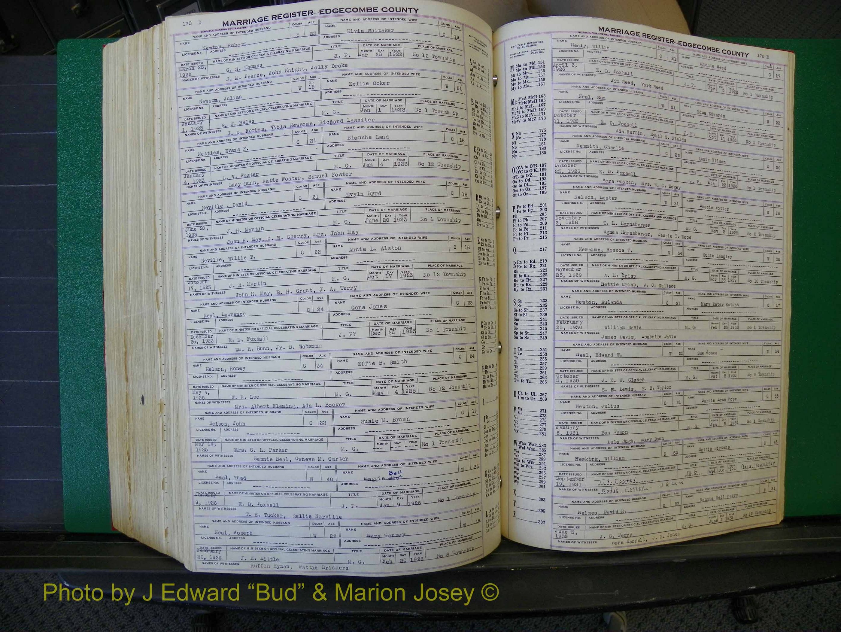 Edgecombe Marriages, F-O, 1867-1937 (514).JPG