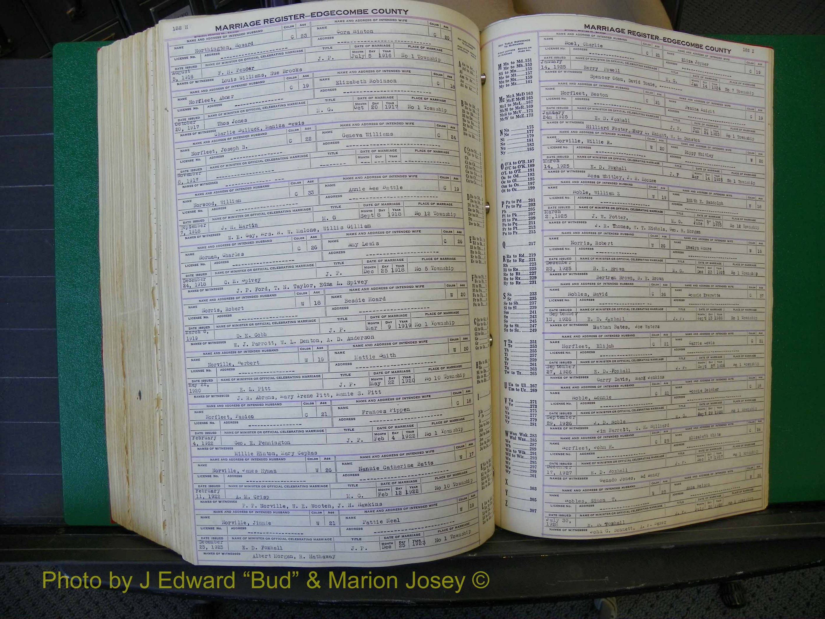 Edgecombe Marriages, F-O, 1867-1937 (522).JPG
