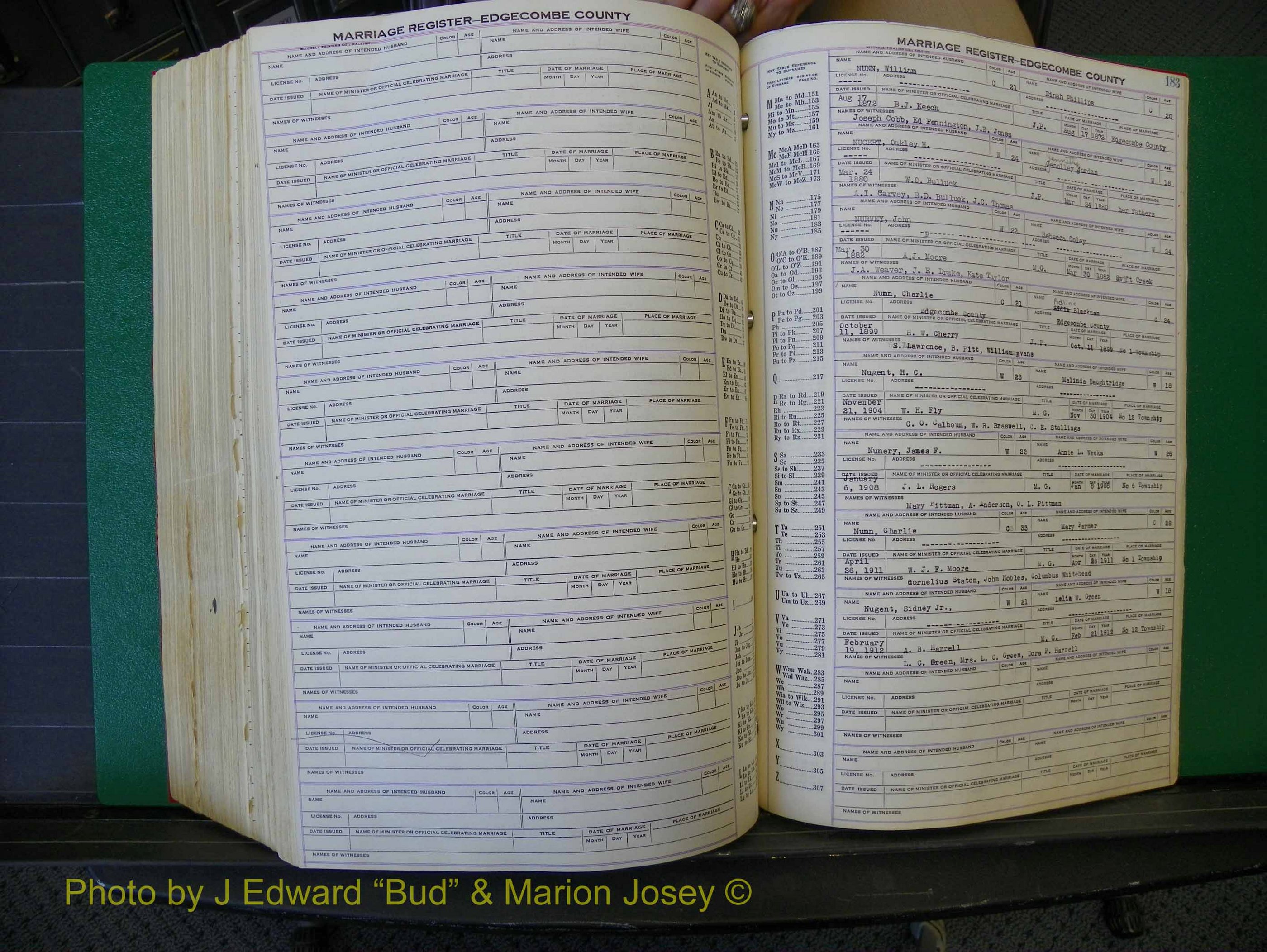 Edgecombe Marriages, F-O, 1867-1937 (524).JPG