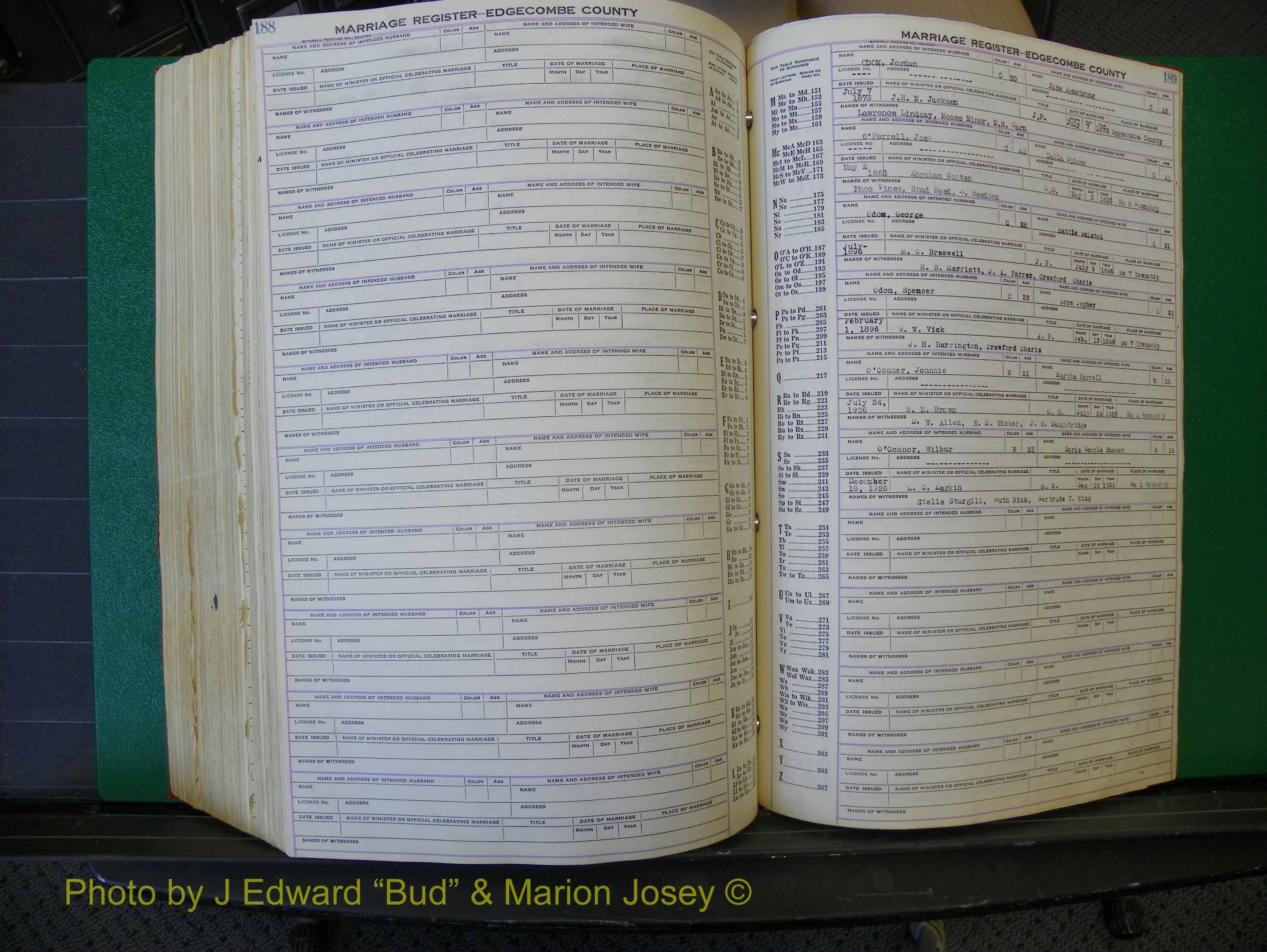 Edgecombe Marriages, F-O, 1867-1937 (526).JPG