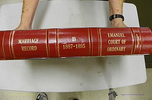 Emanuel Co, GA, Marriages Book B, 1887 - 1895, (001).JPG