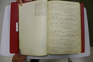 Emanuel Co, GA, Marriages Book D, 1904 - 1915, Index W02 & P001.JPG