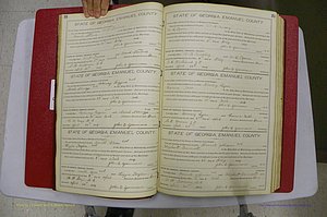Emanuel Co, GA, Marriages Book D, 1904 - 1915, P 022-023.JPG