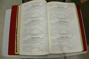 Emanuel Co, GA, Marriages Book L, 1952 - 1962, P 106-107.JPG