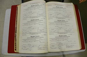 Emanuel Co, GA, Marriages Book L, 1952 - 1962, P 136-137.JPG