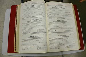 Emanuel Co, GA, Marriages Book L, 1952 - 1962, P 142-143.JPG