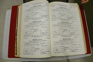 Emanuel Co, GA, Marriages Book L, 1952 - 1962, P 164-165.JPG