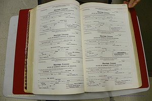 Emanuel Co, GA, Marriages Book L, 1952 - 1962, P 172-173.JPG
