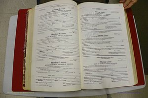 Emanuel Co, GA, Marriages Book L, 1952 - 1962, P 190-191.JPG
