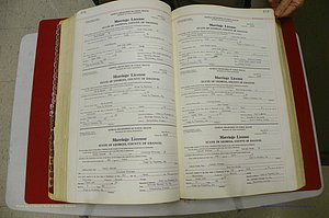 Emanuel Co, GA, Marriages Book L, 1952 - 1962, P 218-219.JPG