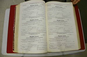 Emanuel Co, GA, Marriages Book L, 1952 - 1962, P 220-221.JPG