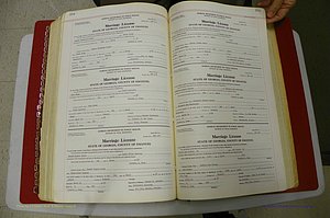 Emanuel Co, GA, Marriages Book L, 1952 - 1962, P 394-395.JPG