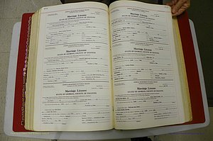 Emanuel Co, GA, Marriages Book L, 1952 - 1962, P 414-415.JPG