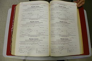 Emanuel Co, GA, Marriages Book L, 1952 - 1962, P 454-455.JPG
