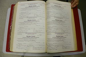 Emanuel Co, GA, Marriages Book L, 1952 - 1962, P 522-523.JPG