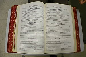 Emanuel Co, GA, Marriages Book M, 1962 - 1974, P 118-119.JPG