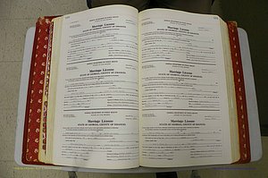 Emanuel Co, GA, Marriages Book M, 1962 - 1974, P 120-121.JPG
